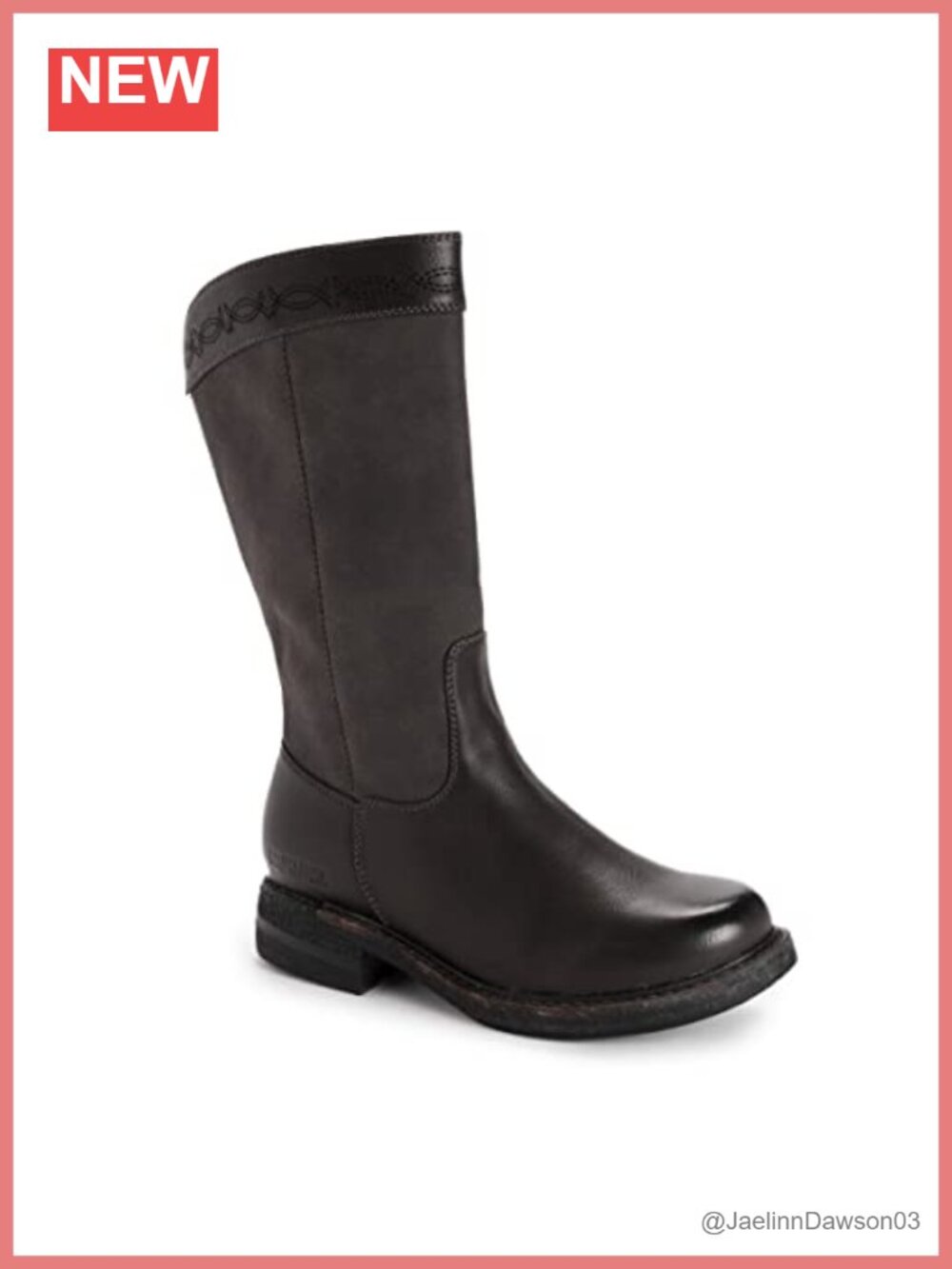 Faux Fur Lined Mid-Calf Zip Boots with Memory Foam Socks